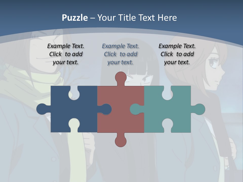 A Group Of People Standing Next To Each Other PowerPoint Template