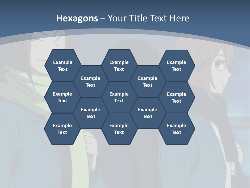 A Group Of People Standing Next To Each Other PowerPoint Template