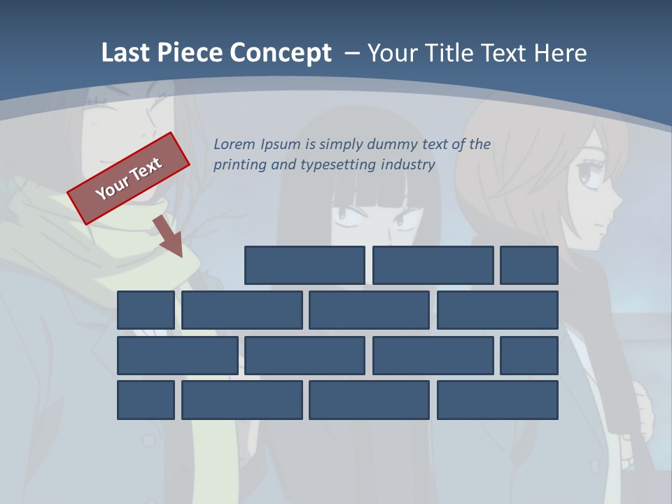 A Group Of People Standing Next To Each Other PowerPoint Template