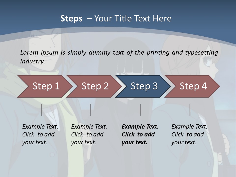 A Group Of People Standing Next To Each Other PowerPoint Template