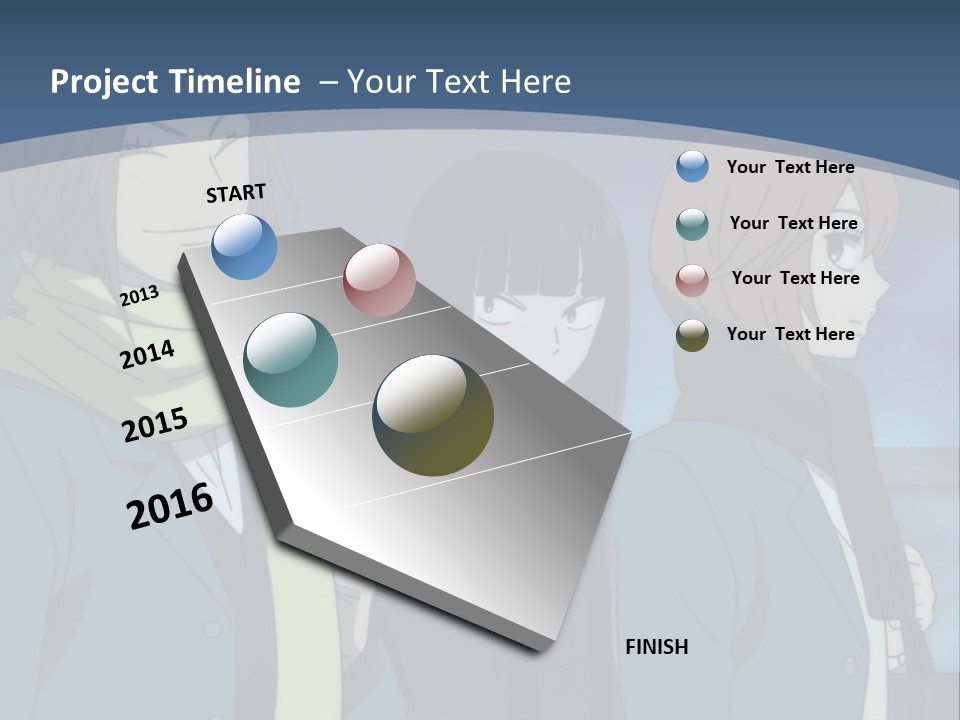 A Group Of People Standing Next To Each Other PowerPoint Template