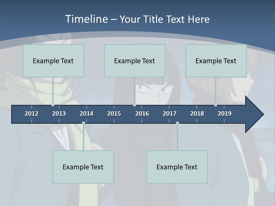A Group Of People Standing Next To Each Other PowerPoint Template