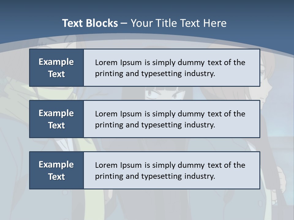 A Group Of People Standing Next To Each Other PowerPoint Template