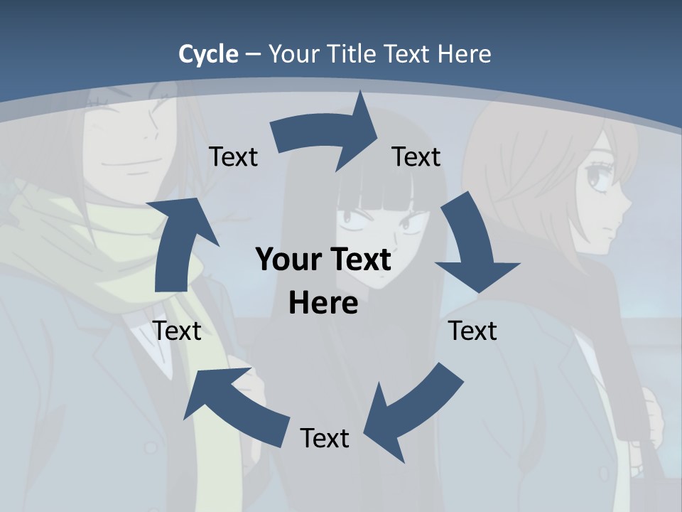 A Group Of People Standing Next To Each Other PowerPoint Template