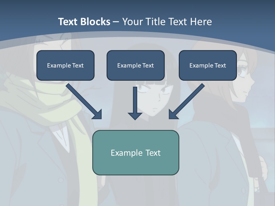 A Group Of People Standing Next To Each Other PowerPoint Template