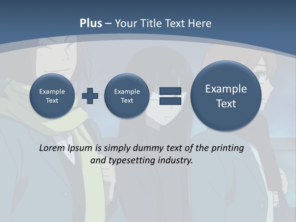 A Group Of People Standing Next To Each Other PowerPoint Template