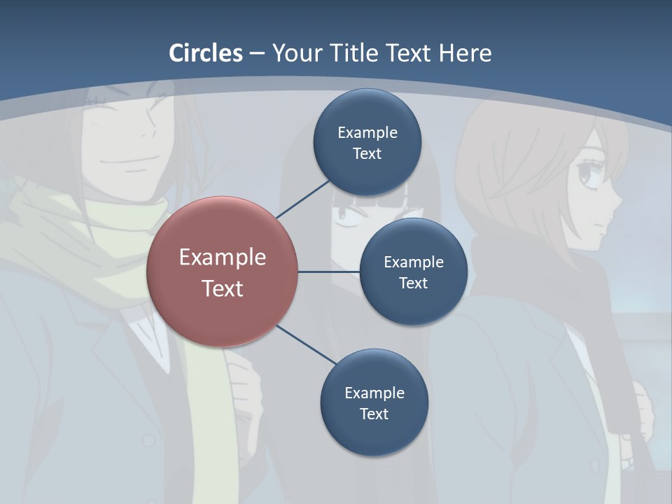 A Group Of People Standing Next To Each Other PowerPoint Template