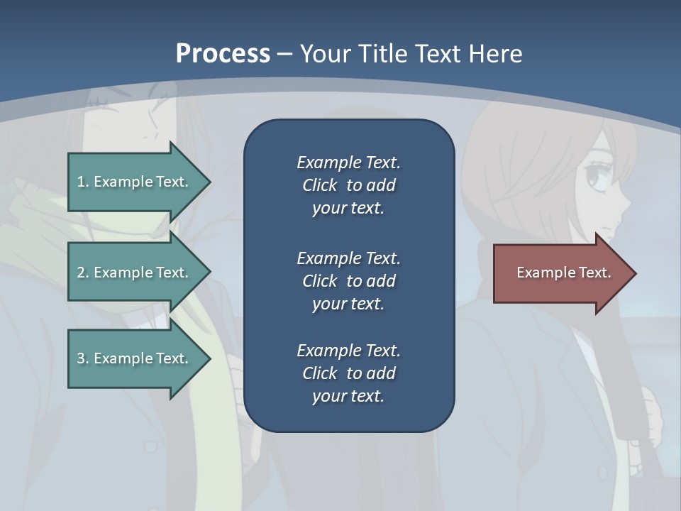 A Group Of People Standing Next To Each Other PowerPoint Template