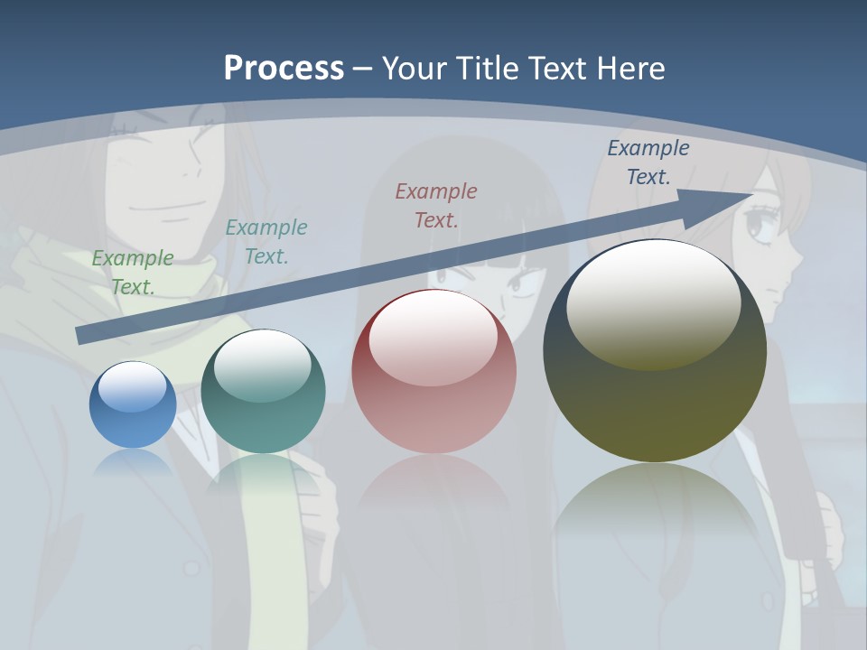A Group Of People Standing Next To Each Other PowerPoint Template