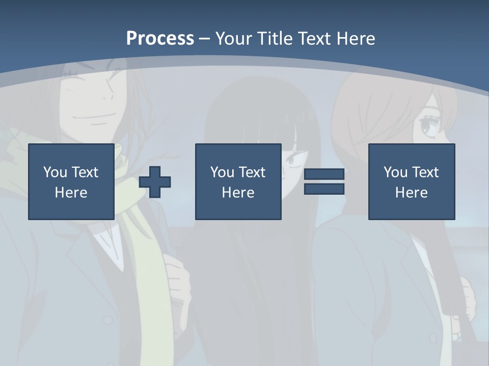 A Group Of People Standing Next To Each Other PowerPoint Template