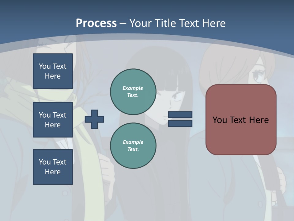A Group Of People Standing Next To Each Other PowerPoint Template