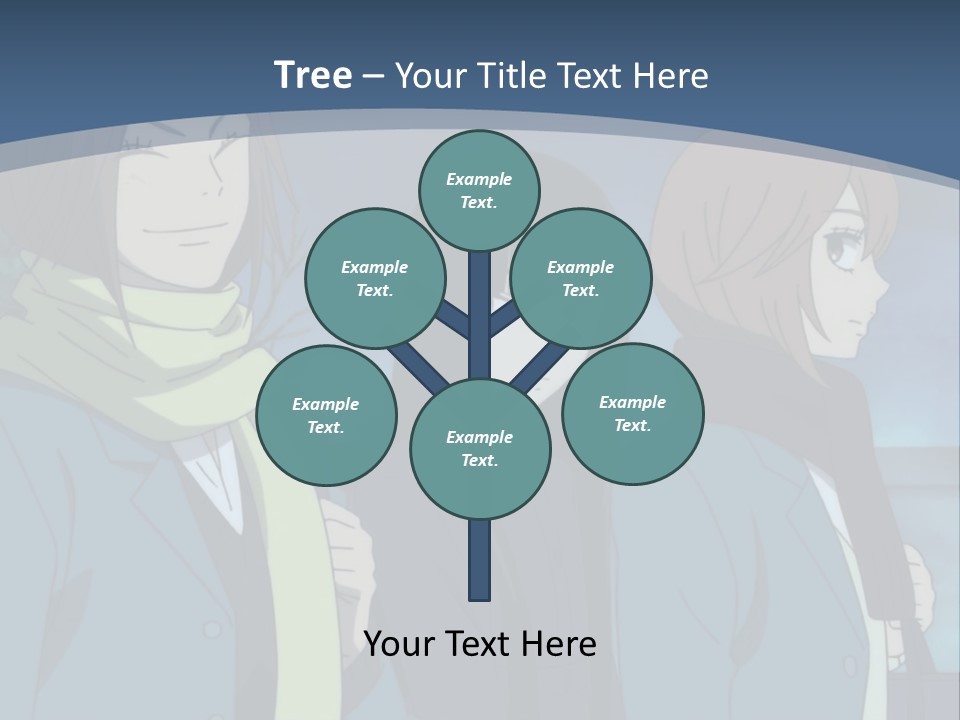 A Group Of People Standing Next To Each Other PowerPoint Template