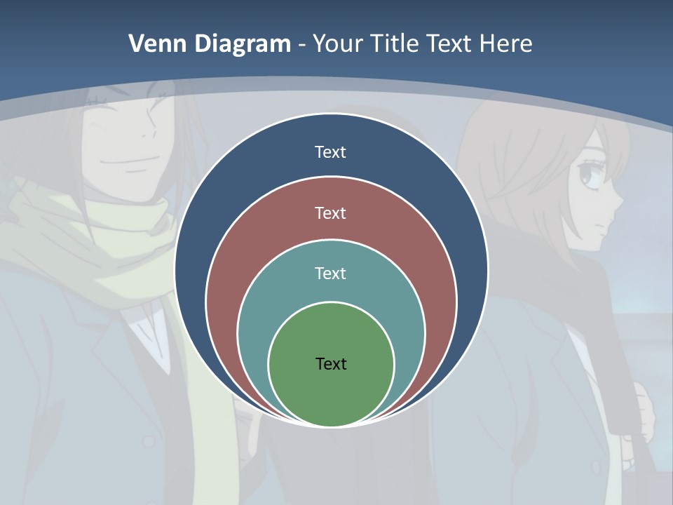 A Group Of People Standing Next To Each Other PowerPoint Template