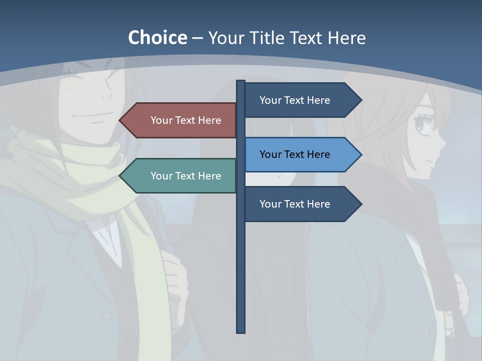 A Group Of People Standing Next To Each Other PowerPoint Template