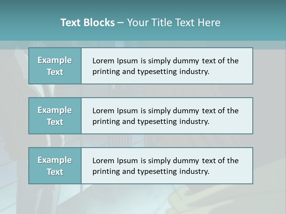 A Man Standing Next To A Woman In Front Of A Building PowerPoint Template