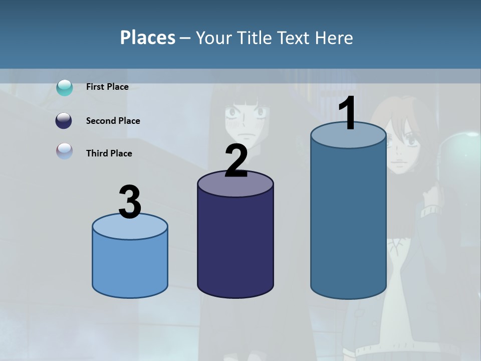 A Couple Of People Standing Next To Each Other PowerPoint Template