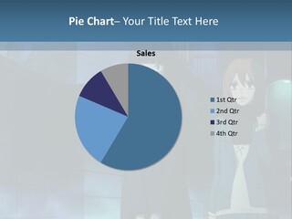 A Couple Of People Standing Next To Each Other PowerPoint Template