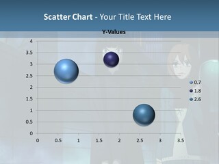 A Couple Of People Standing Next To Each Other PowerPoint Template