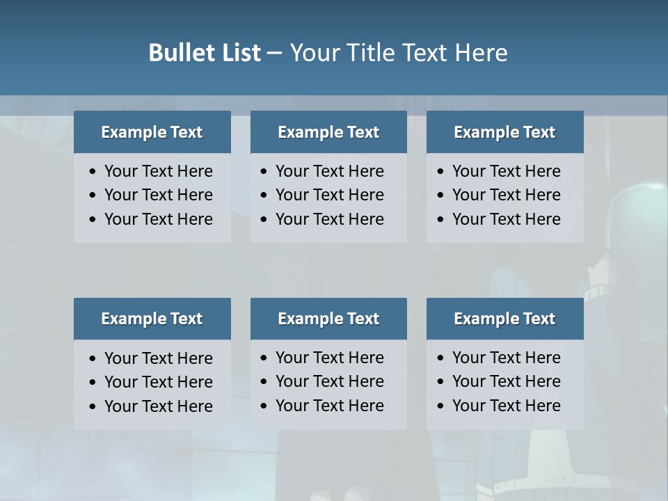 A Couple Of People Standing Next To Each Other PowerPoint Template