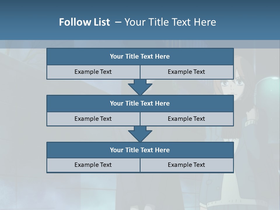 A Couple Of People Standing Next To Each Other PowerPoint Template