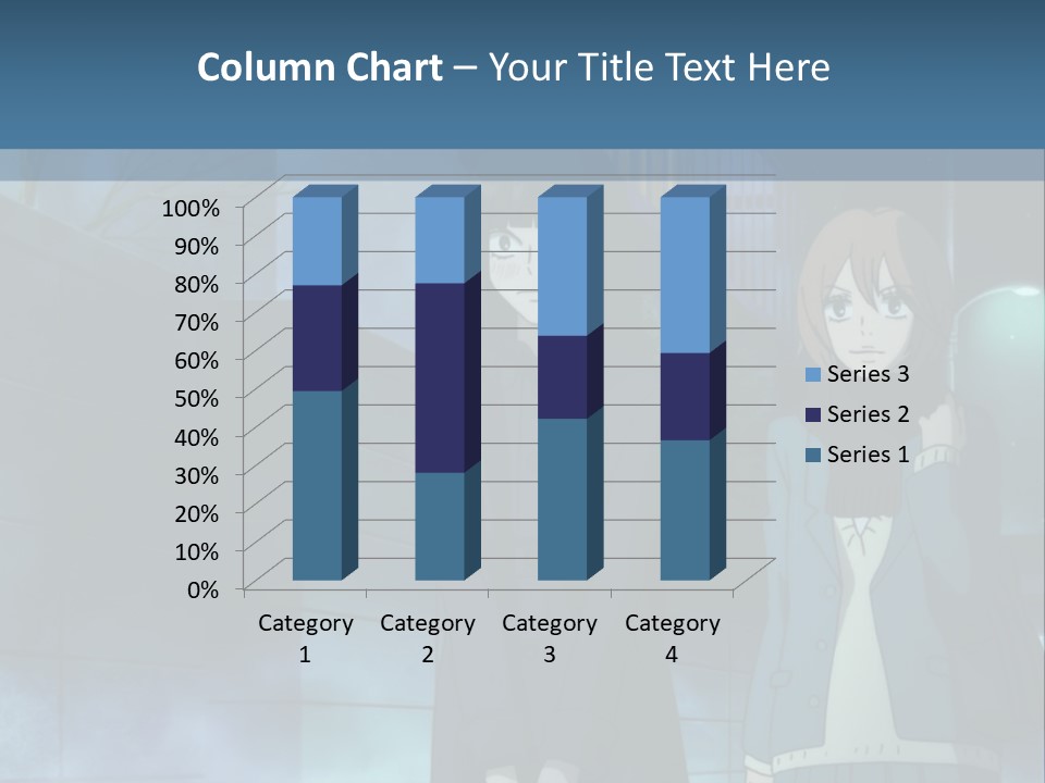 A Couple Of People Standing Next To Each Other PowerPoint Template