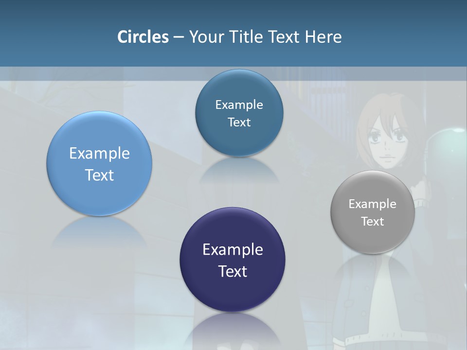 A Couple Of People Standing Next To Each Other PowerPoint Template