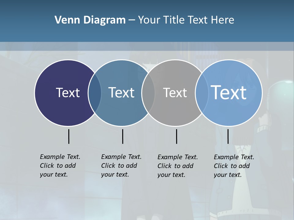A Couple Of People Standing Next To Each Other PowerPoint Template