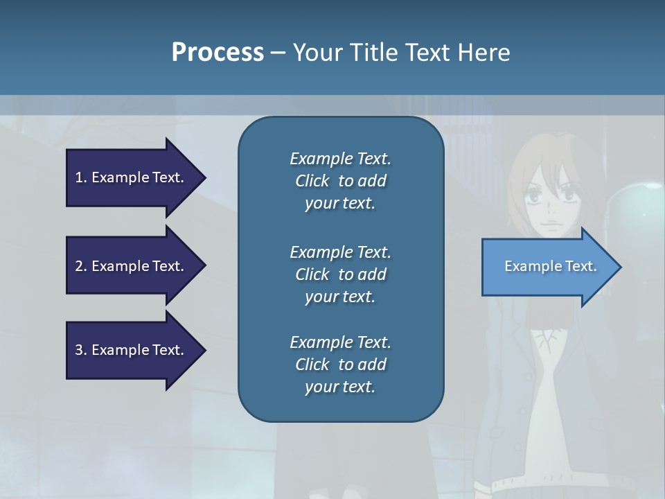 A Couple Of People Standing Next To Each Other PowerPoint Template