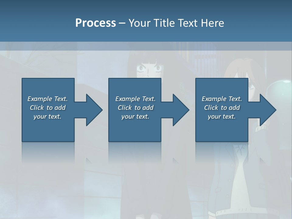 A Couple Of People Standing Next To Each Other PowerPoint Template