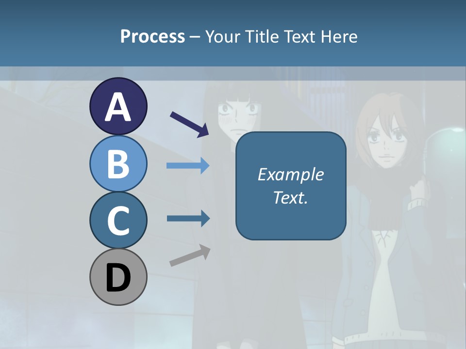 A Couple Of People Standing Next To Each Other PowerPoint Template