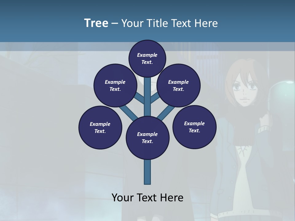 A Couple Of People Standing Next To Each Other PowerPoint Template