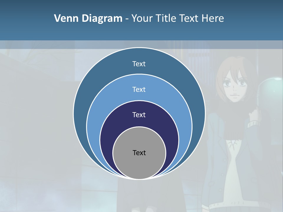 A Couple Of People Standing Next To Each Other PowerPoint Template