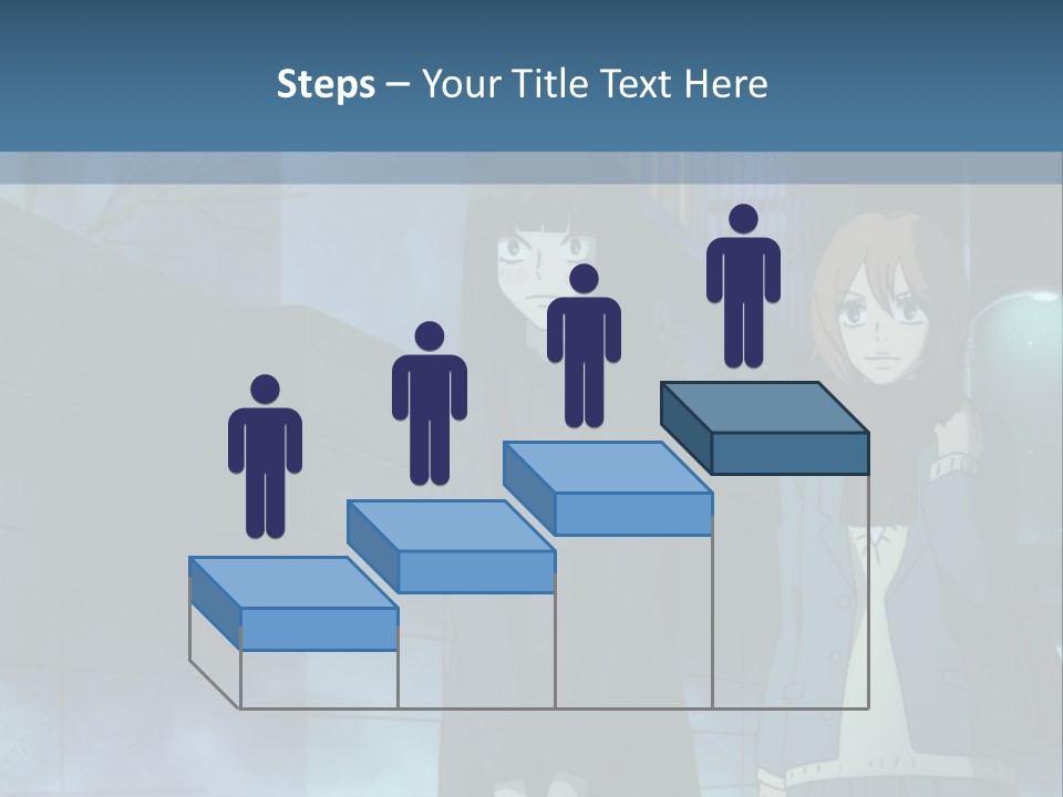 A Couple Of People Standing Next To Each Other PowerPoint Template