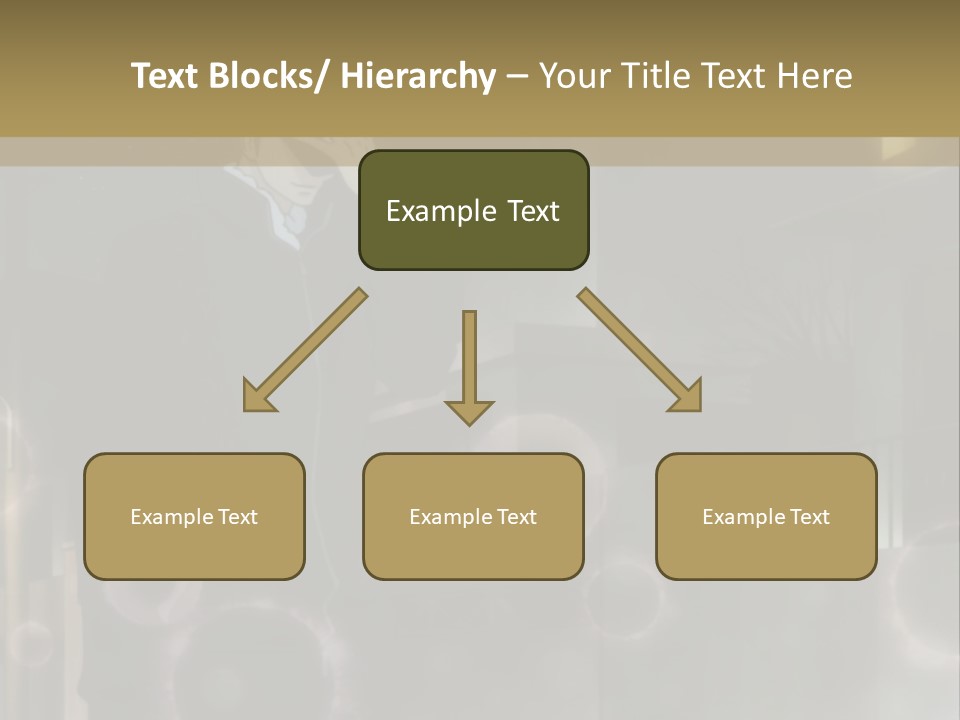 A Man Standing In Front Of A Building Holding His Head PowerPoint Template