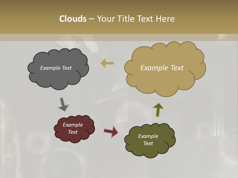 A Man Standing In Front Of A Building Holding His Head PowerPoint Template