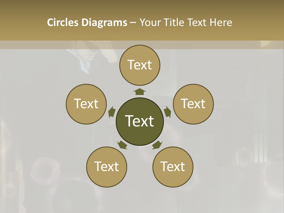 A Man Standing In Front Of A Building Holding His Head PowerPoint Template