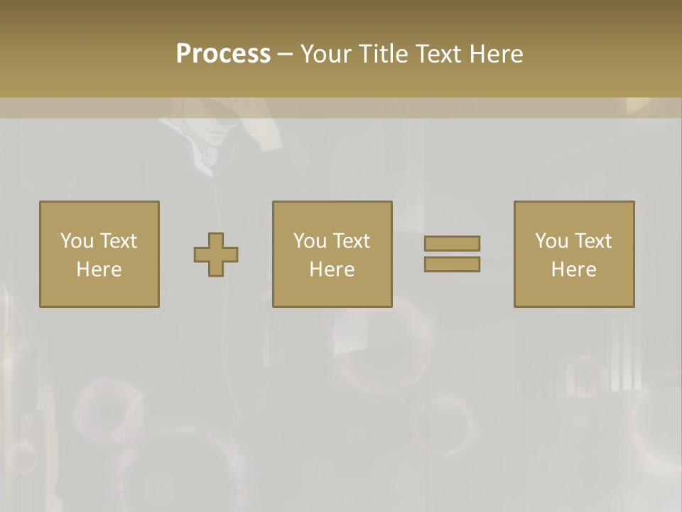 A Man Standing In Front Of A Building Holding His Head PowerPoint Template