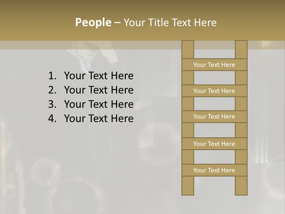 A Man Standing In Front Of A Building Holding His Head PowerPoint Template