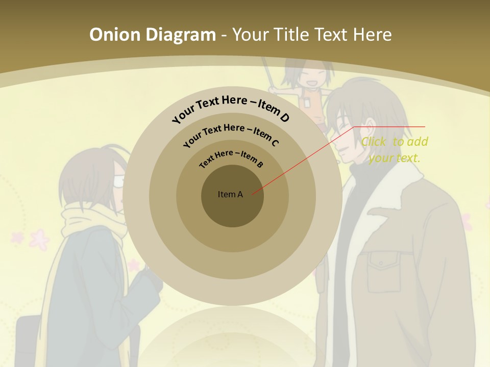 A Couple Of People Standing Next To Each Other PowerPoint Template