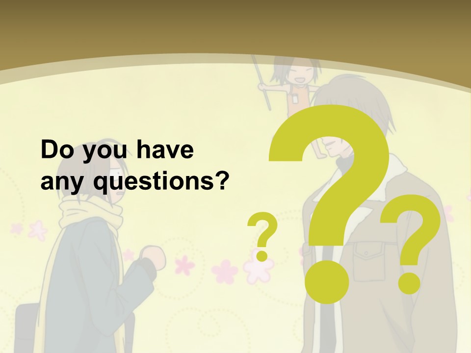 A Couple Of People Standing Next To Each Other PowerPoint Template