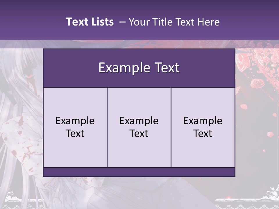 A Woman With Long Hair Standing In Front Of A Red Background PowerPoint Template
