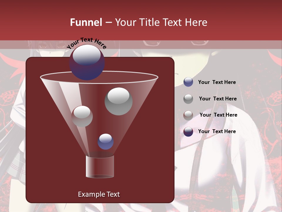 A Couple Of Anime Characters Standing Next To Each Other PowerPoint Template