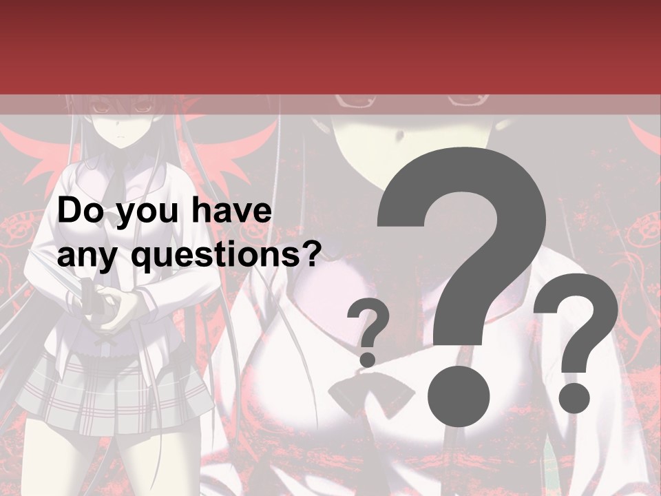 A Couple Of Anime Characters Standing Next To Each Other PowerPoint Template