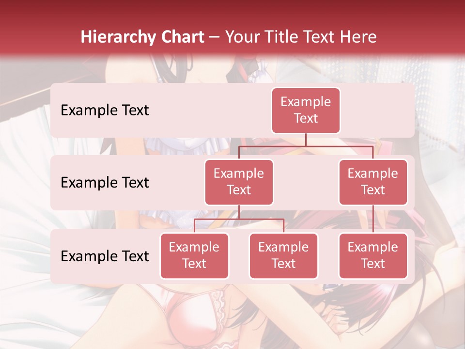 A Woman Laying On Top Of A Bed Next To A Man PowerPoint Template