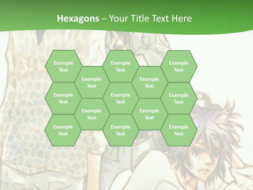 A Group Of People Standing Next To Each Other PowerPoint Template