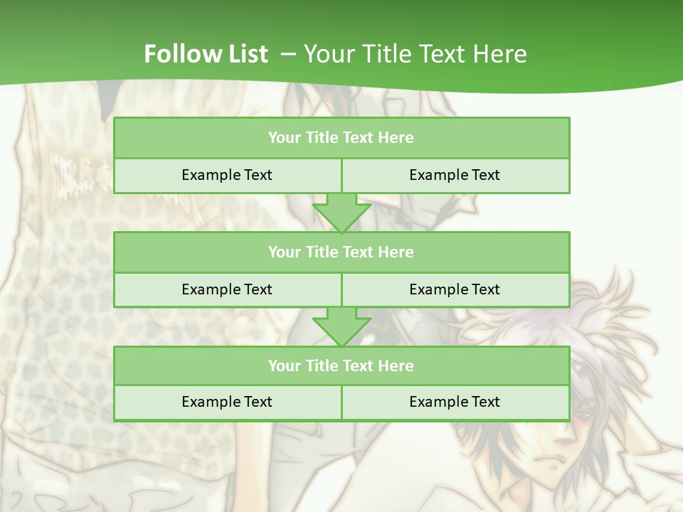 A Group Of People Standing Next To Each Other PowerPoint Template
