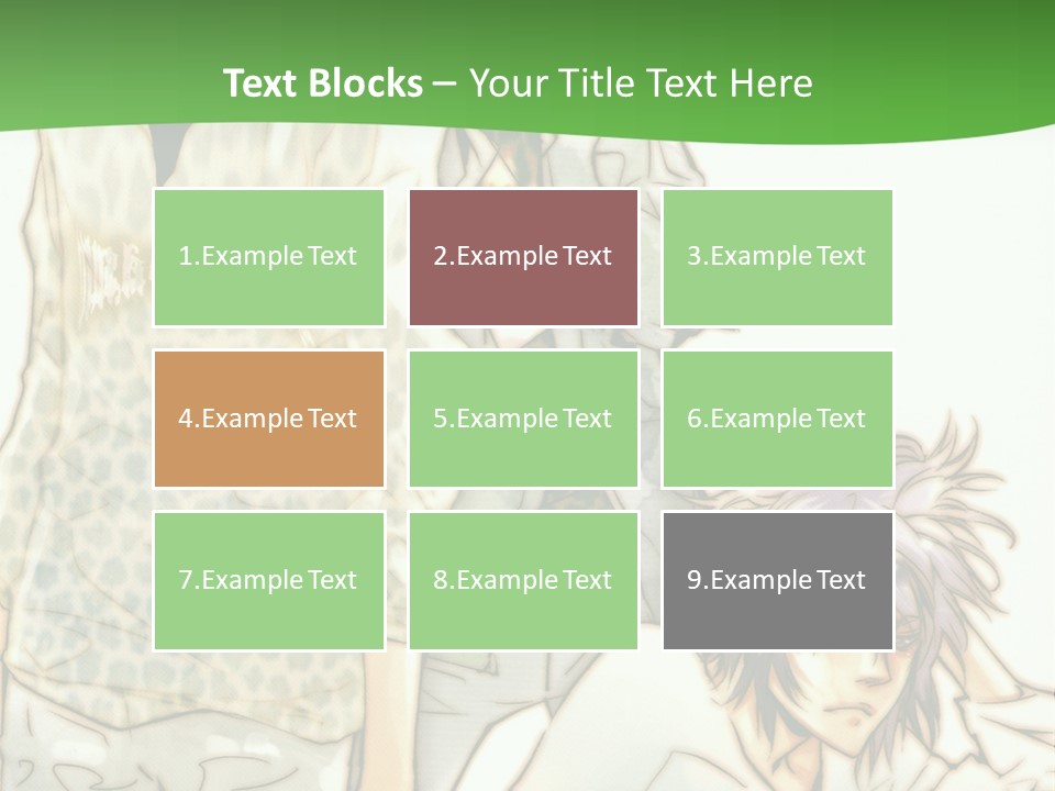 A Group Of People Standing Next To Each Other PowerPoint Template