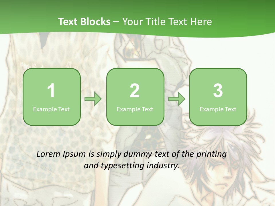 A Group Of People Standing Next To Each Other PowerPoint Template