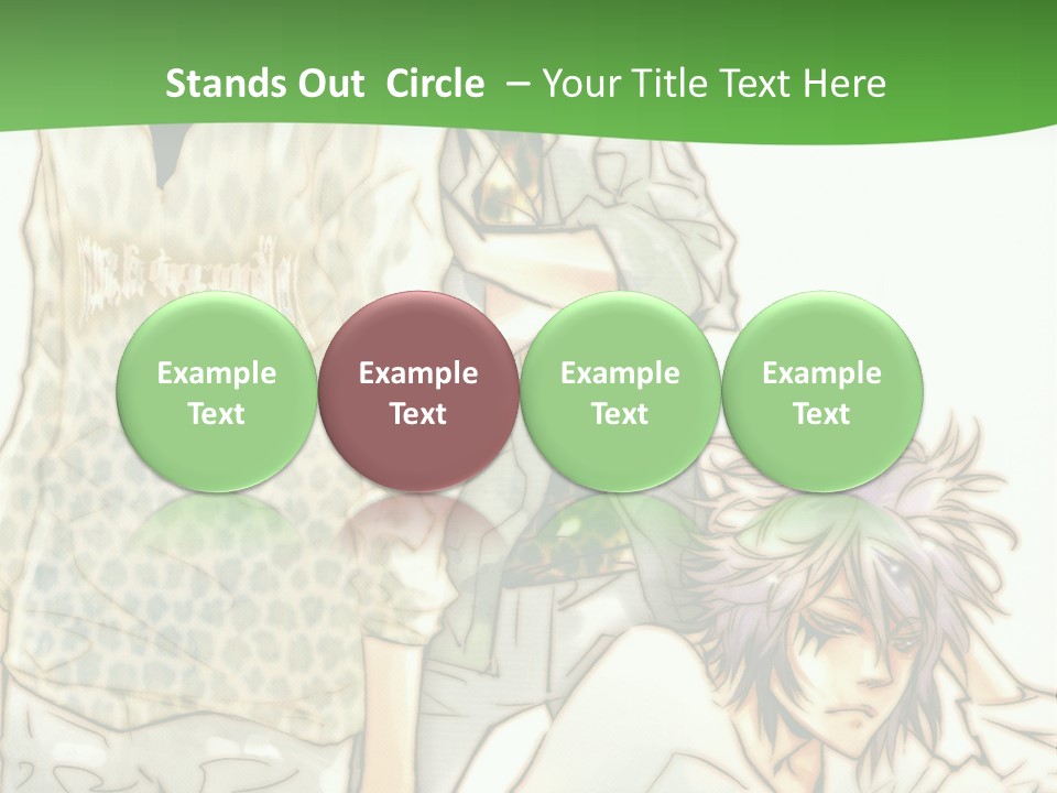 A Group Of People Standing Next To Each Other PowerPoint Template