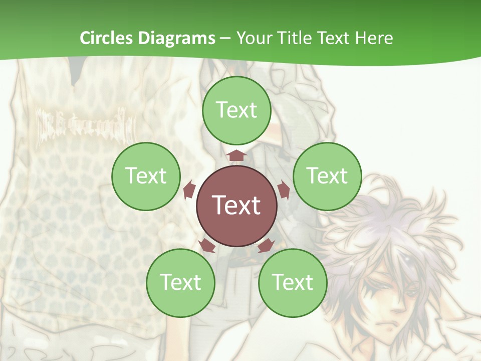 A Group Of People Standing Next To Each Other PowerPoint Template